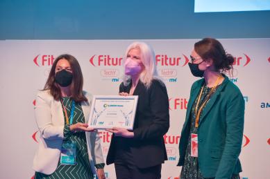 ILUNION RECOGE EL PREMIO FITURTECHY SMART DESTINATIONS AWARDS