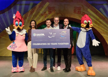 PortAventura World celebra 30 años como miembro de la IAAPA