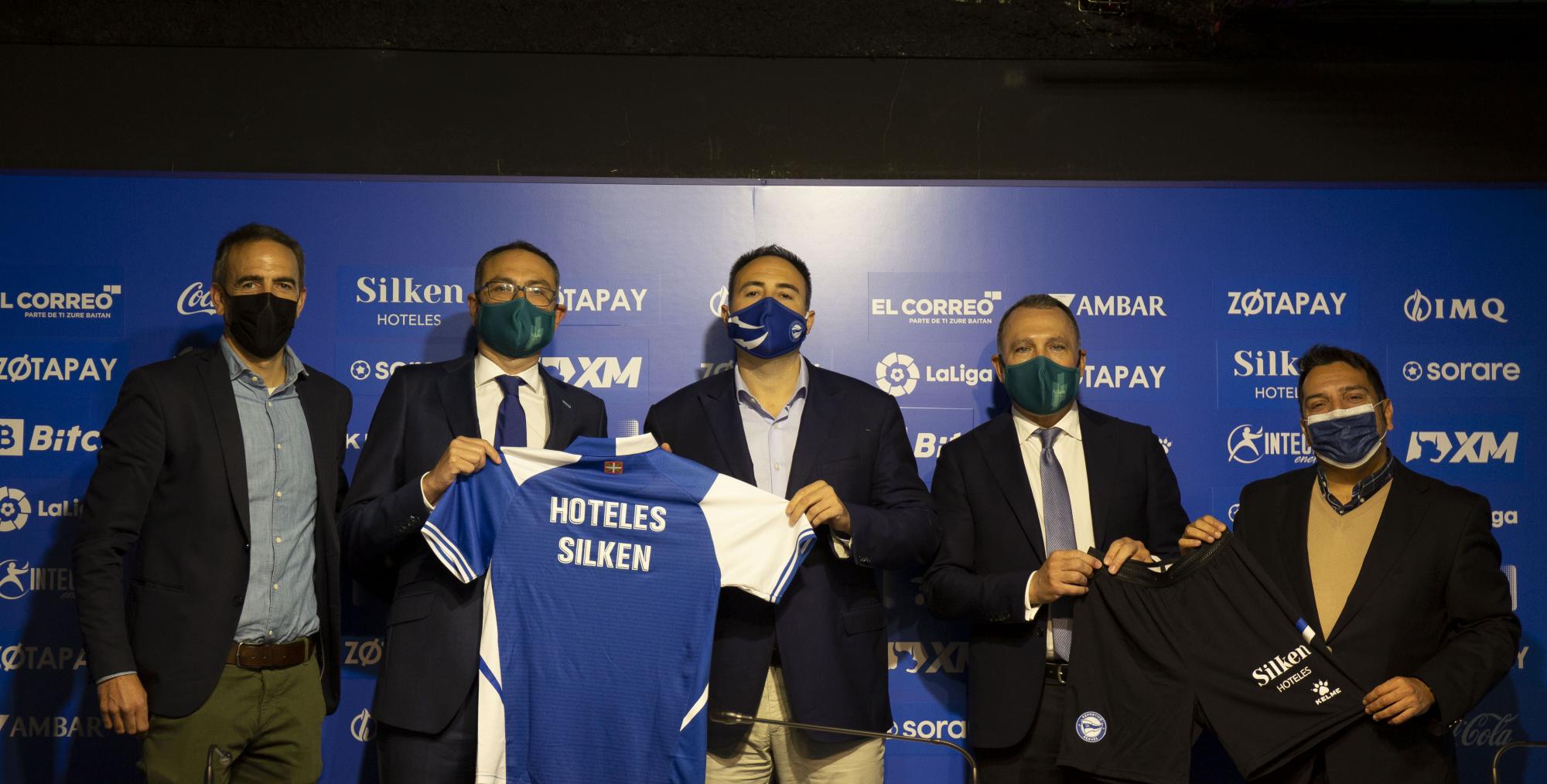 Silken Hoteles, patrocinador oficial del Deportivo Alavés