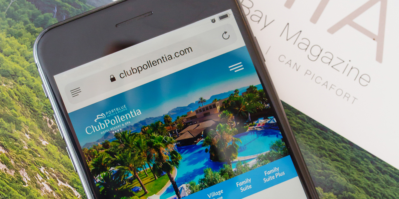 PortBlue Hotel Group consolida su web como canal de venta