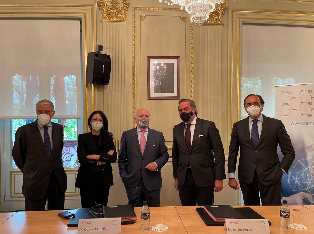 AEHM y la Cámara de Comercio de Madrid firman un convenio