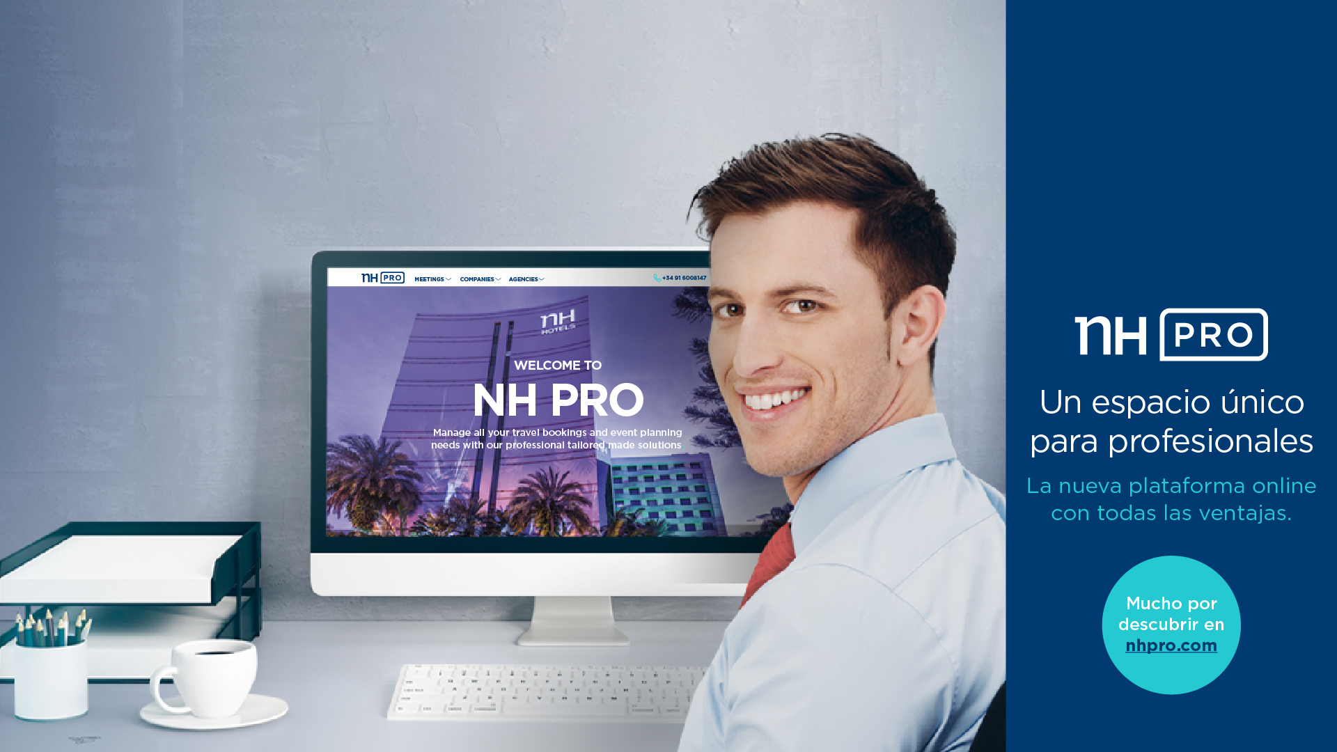 NH Hotel Group lanza una web para profesionales