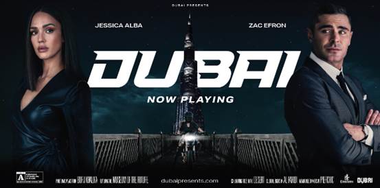 Nueva campaña turística de Dubai, con Jessica Alba y Zac Efron